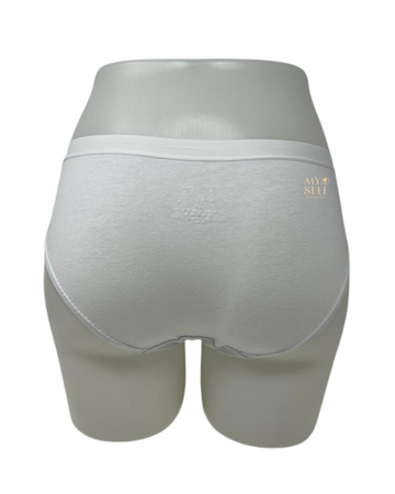 Elita EL2000 White Cotton Bikini myselflingerie.com